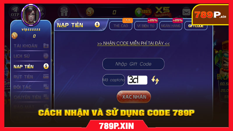 Cách nhận và sử dụng Code 789p đơn giản