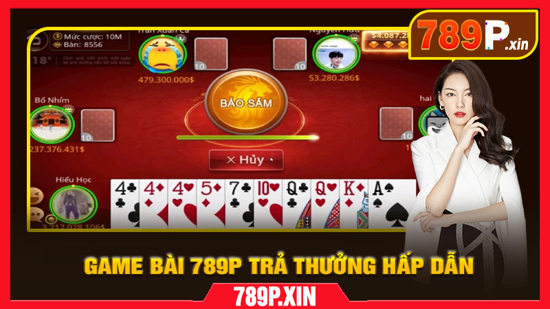Tỷ lệ trả thưởng hấp dẫn tại Game bài 789P